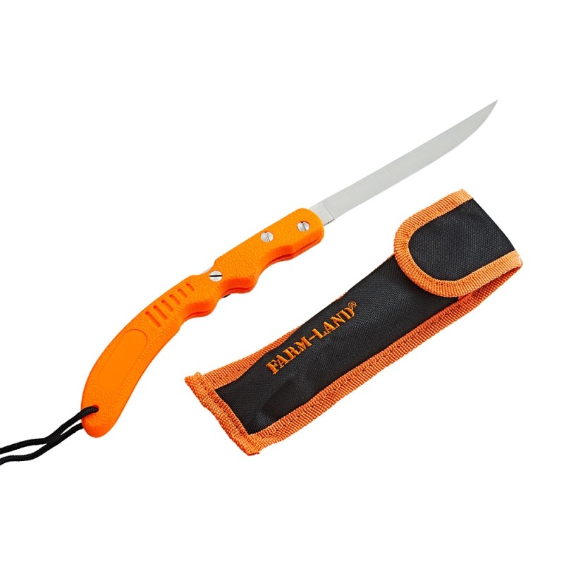 Farm-Land Filetiermesser faltbar mit Tasche zum Schutz und Transport