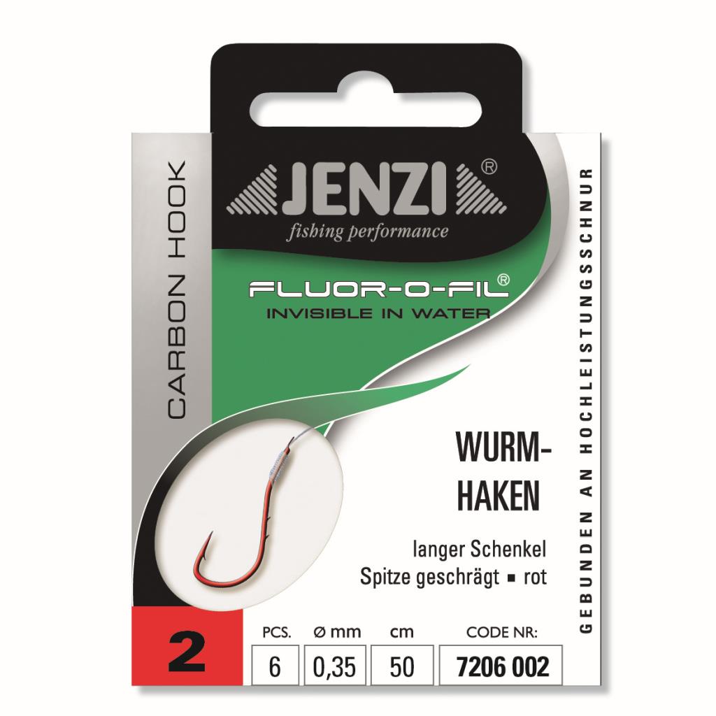 Jenzi Fluor-O-Fil Wurmhaken