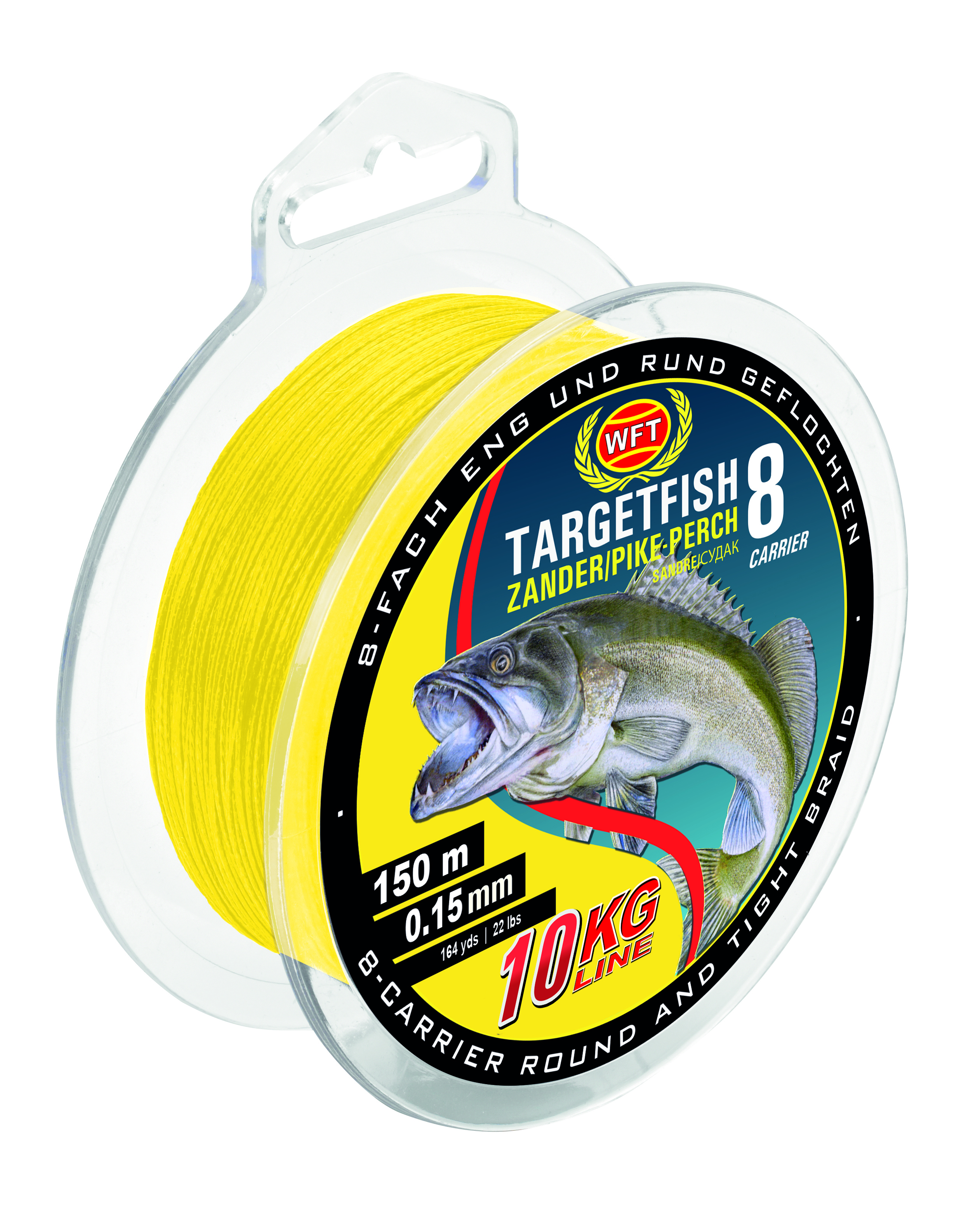 WFT Targetfish 8 Zander Gelb