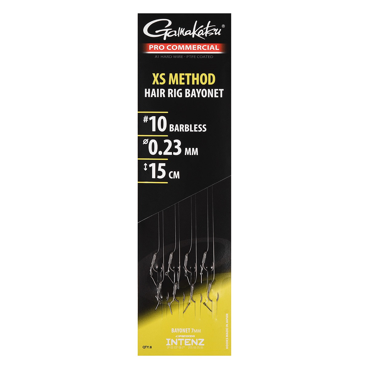 Gamakatsu Pro Commercial XS Method Eyed Methodfeederhaken – 8 Stück