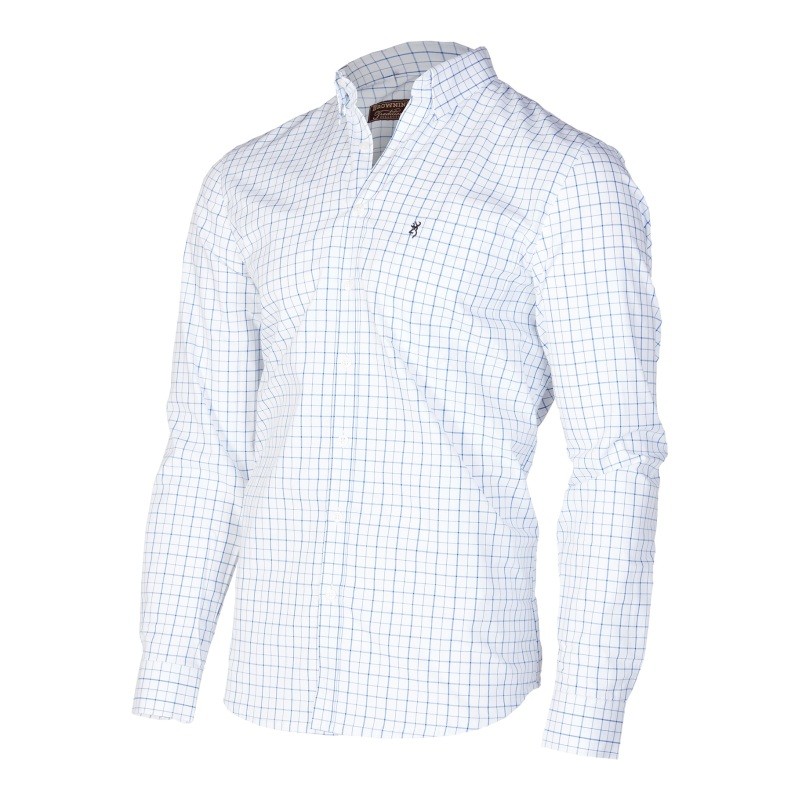 Browning Herren Hemd, OLIVER, blau