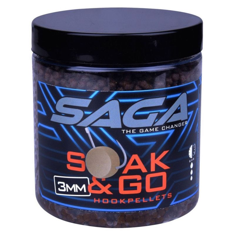 Saga Soak & Go Hookpellet