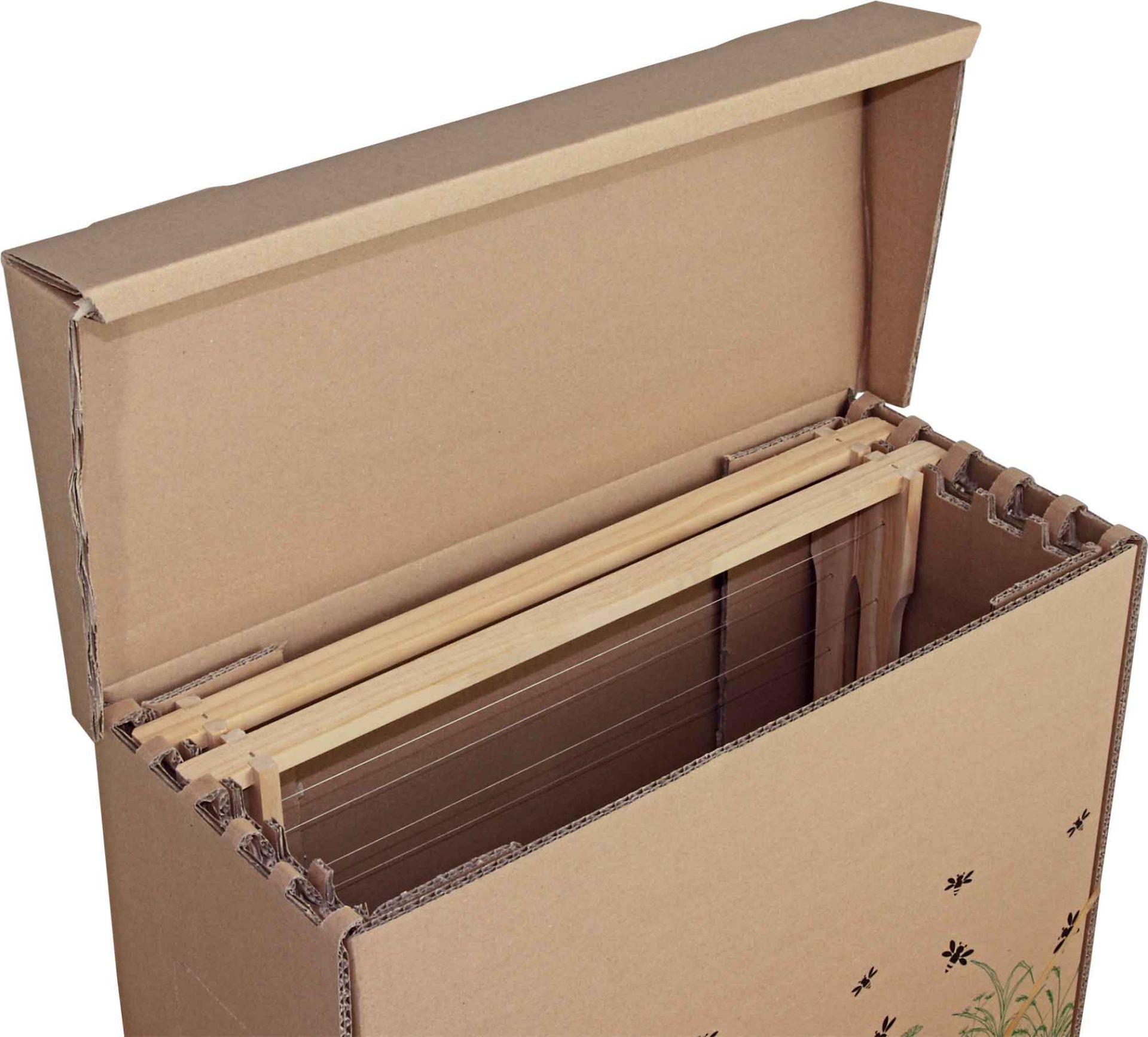 RuBee Bienen Ablegerkarton